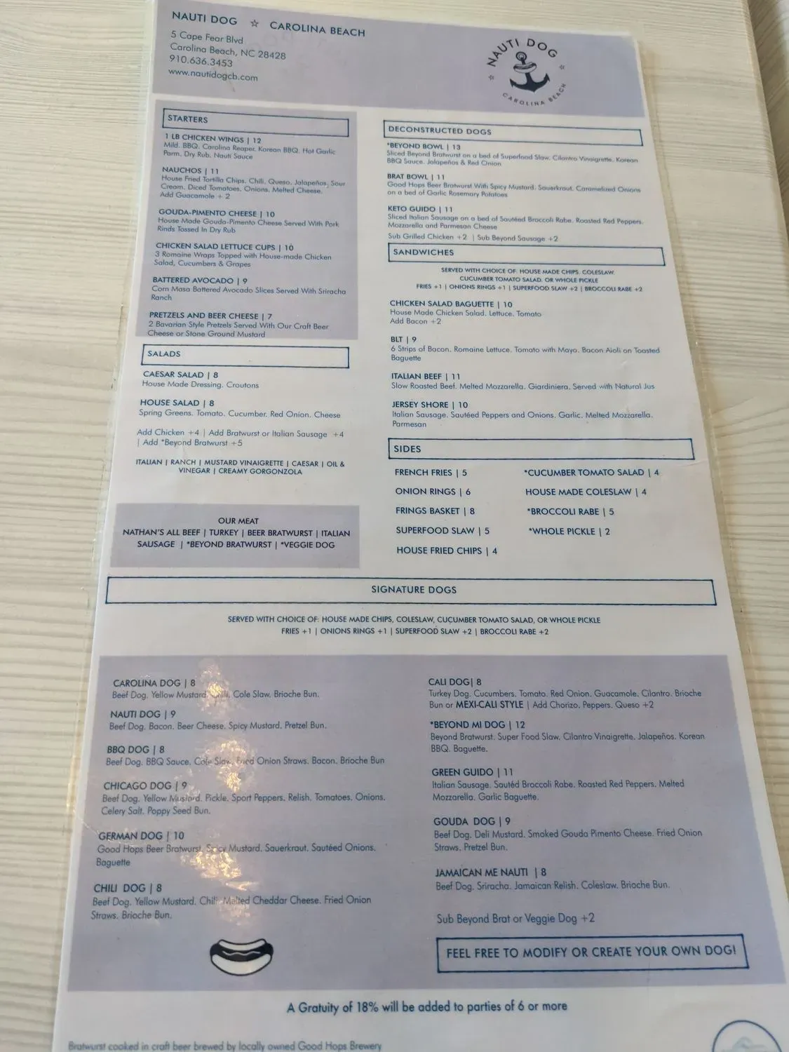 Menu 6