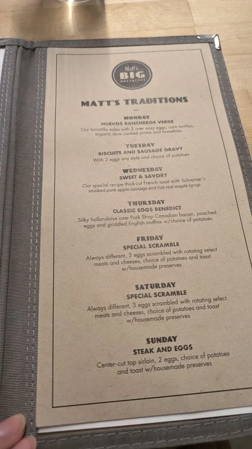 Menu 6