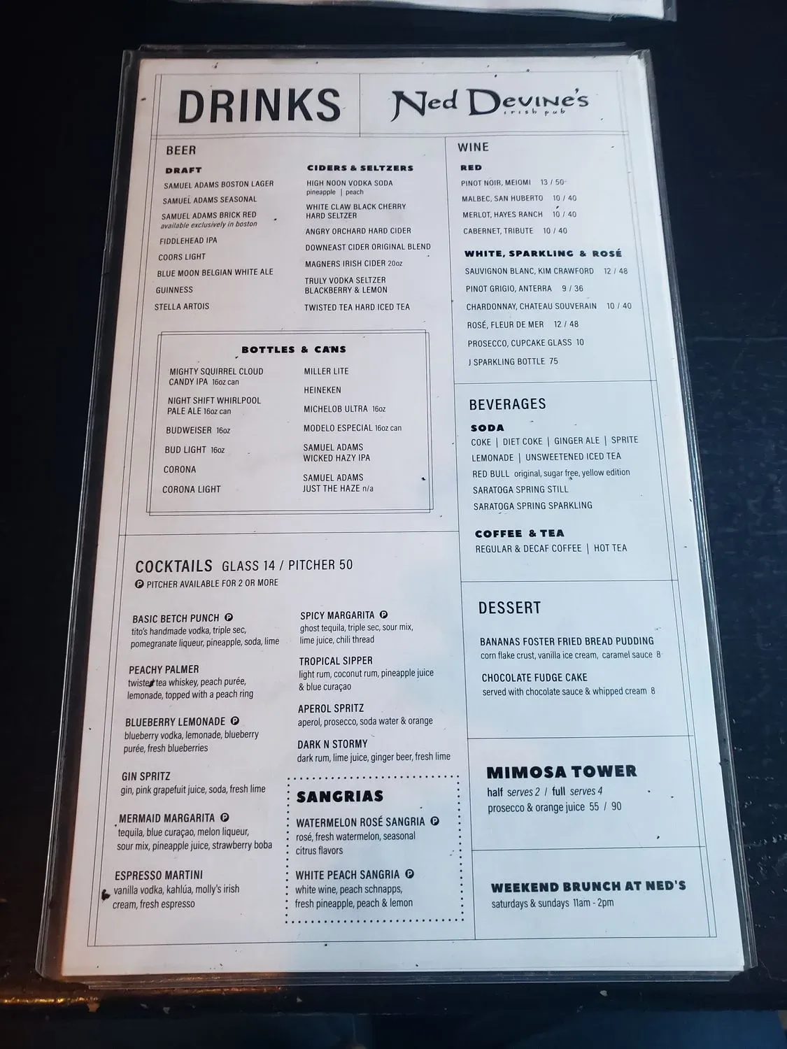 Menu 4