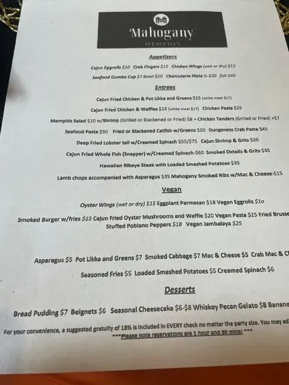 Menu 6