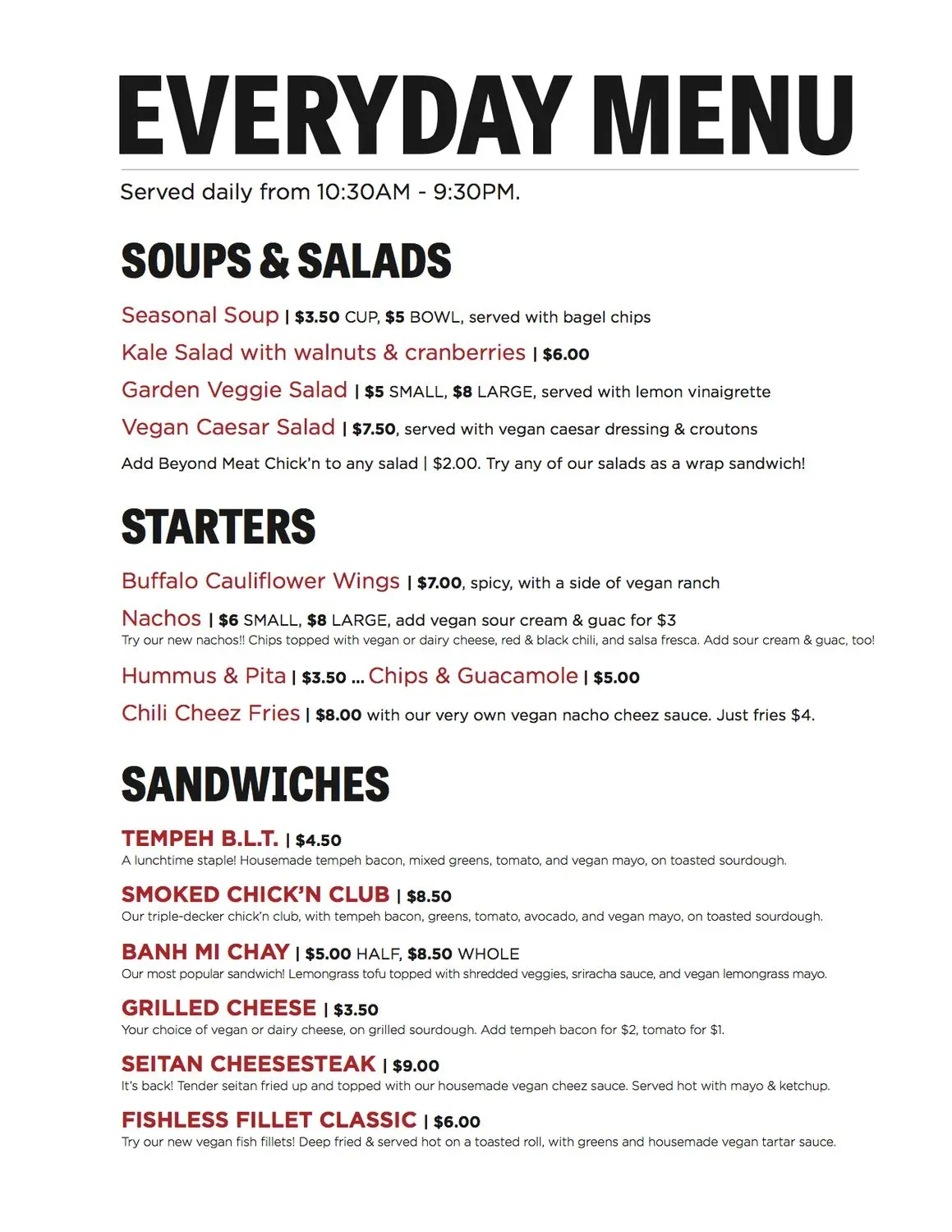 Menu 3