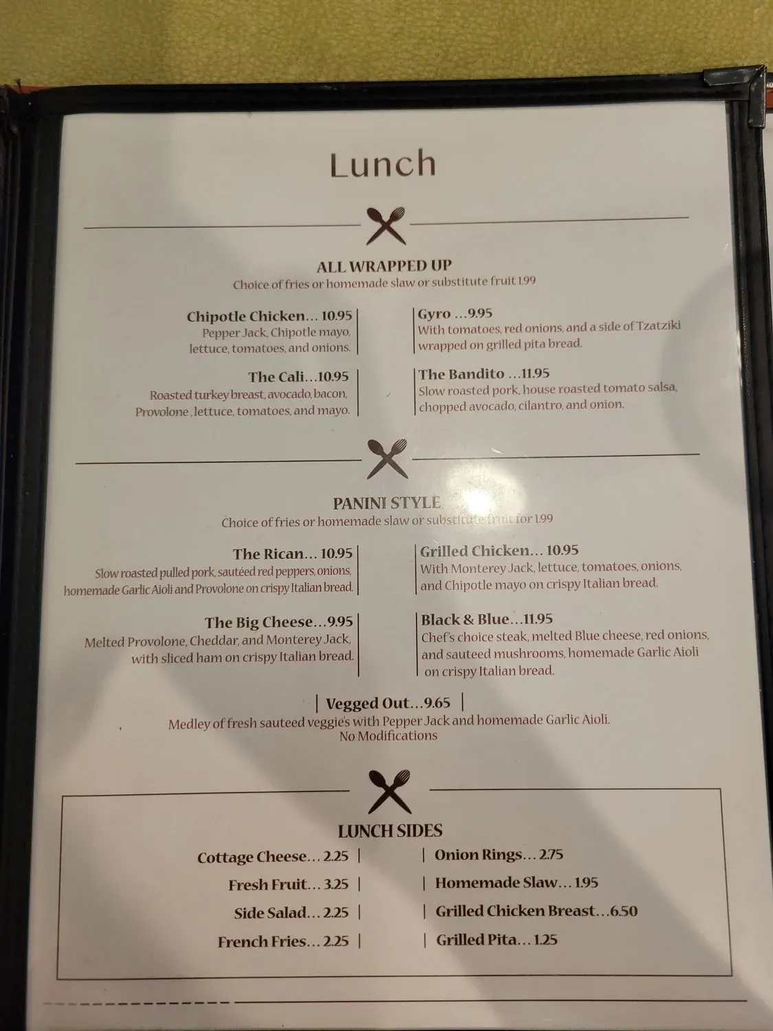 Menu 4