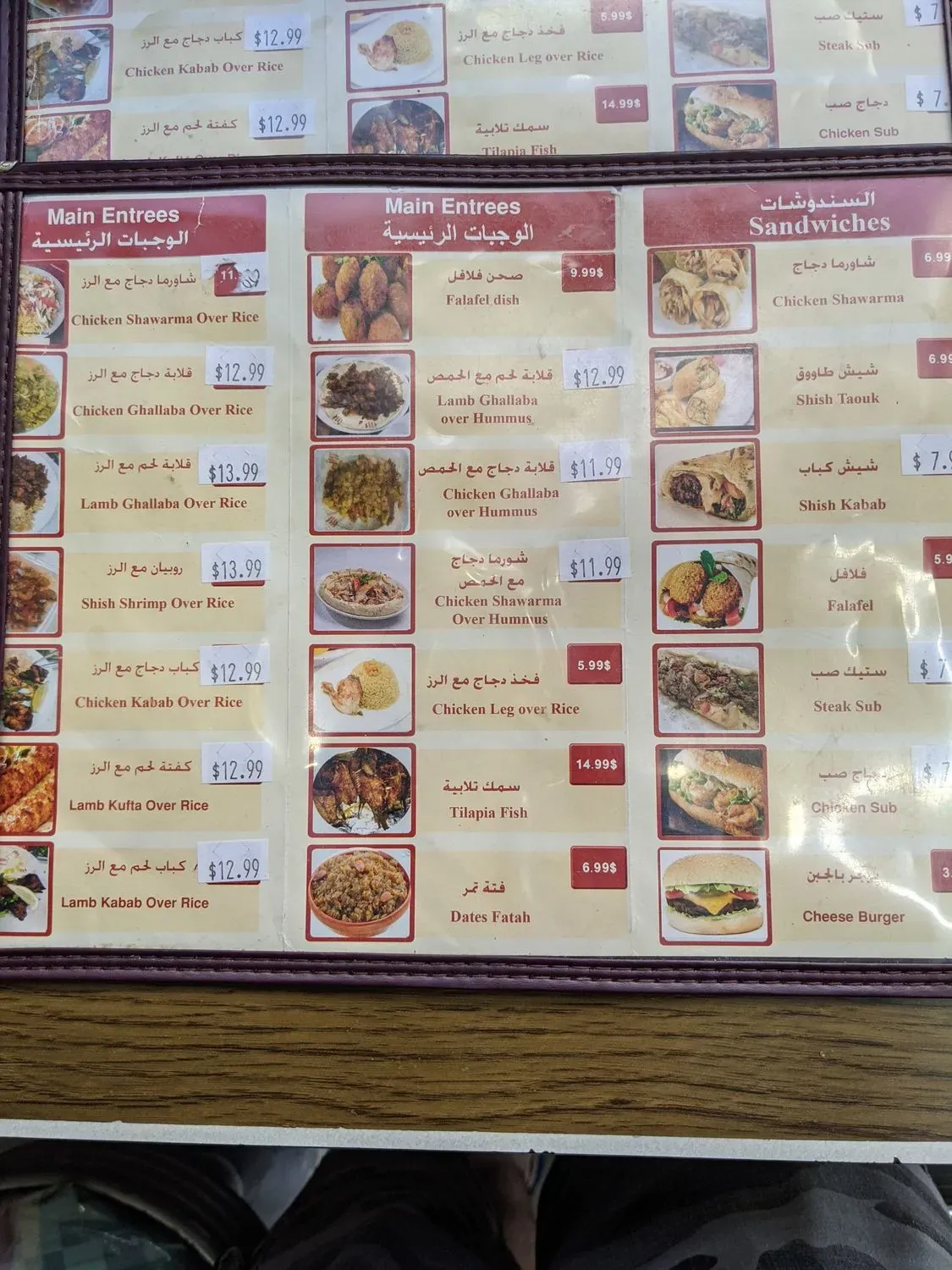 Menu 4