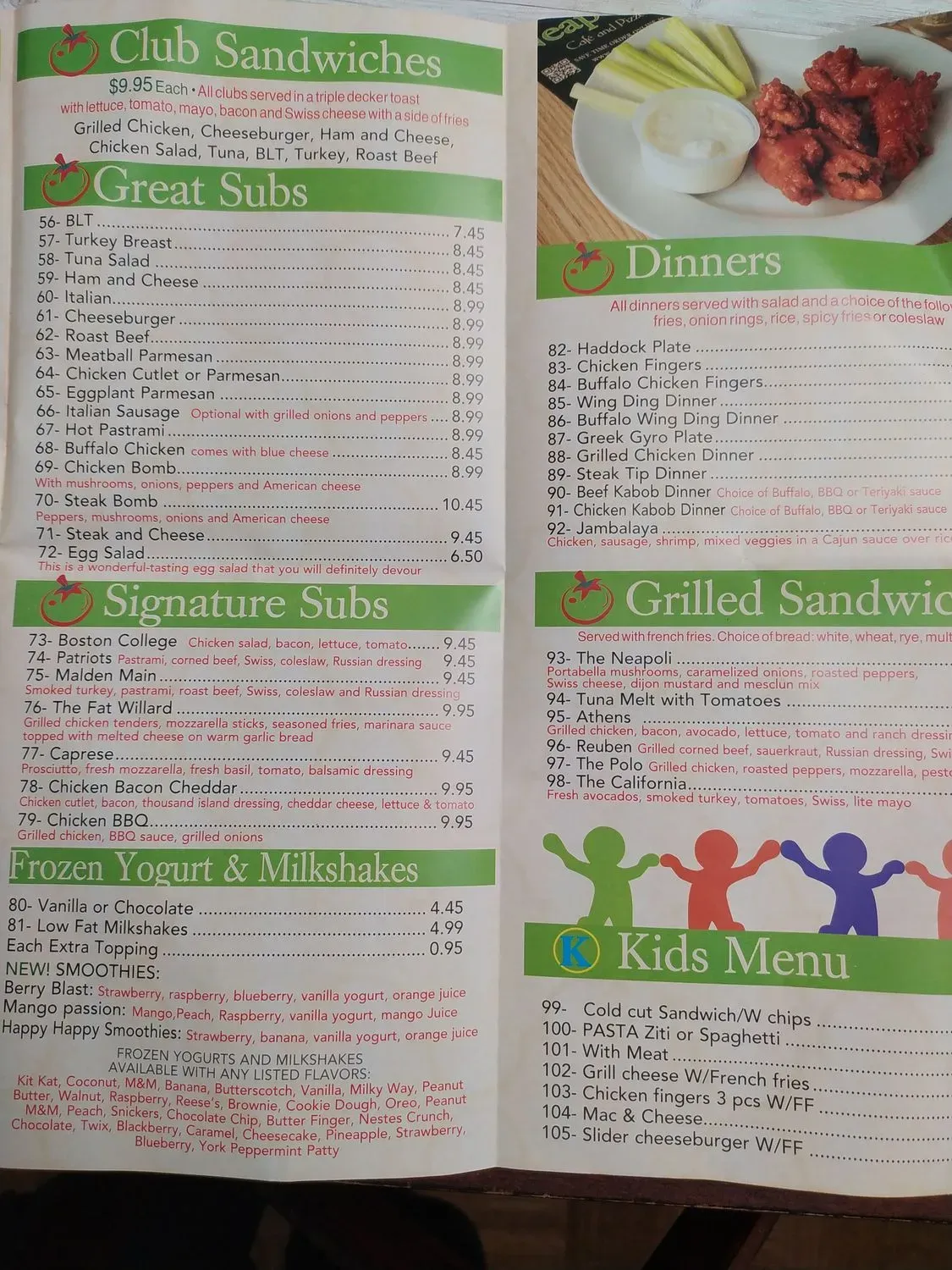 Menu 3