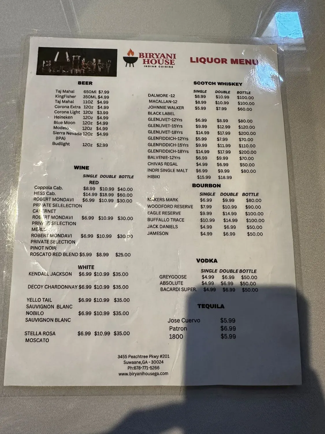 Menu 4