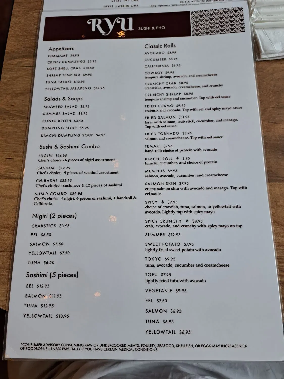 Menu 3