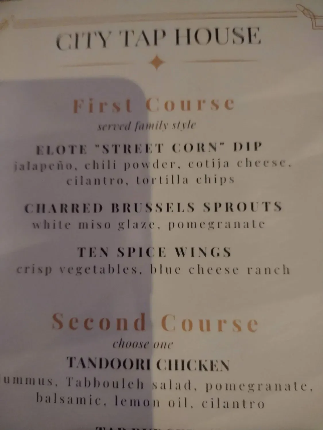 Menu 6