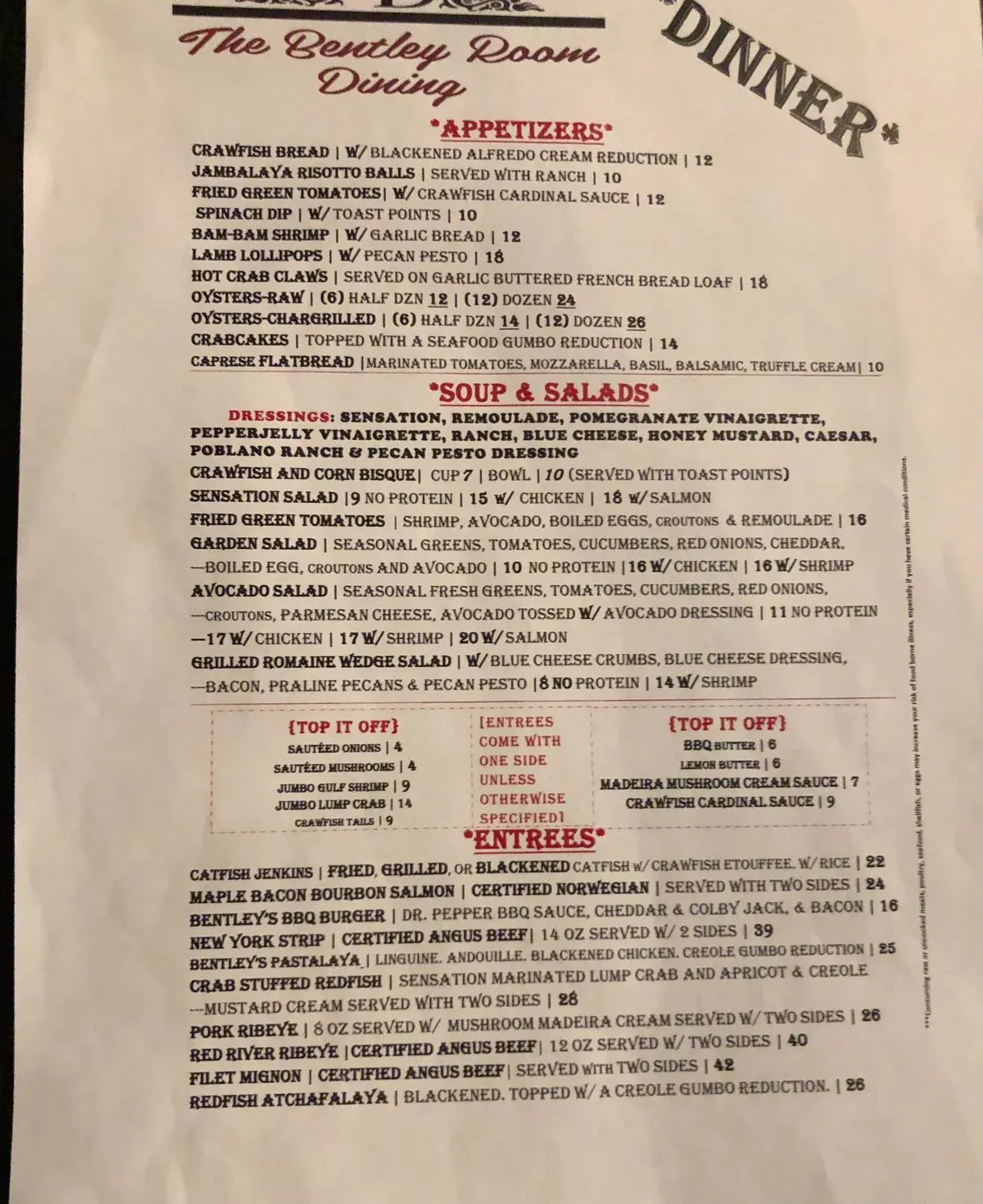 Menu 4