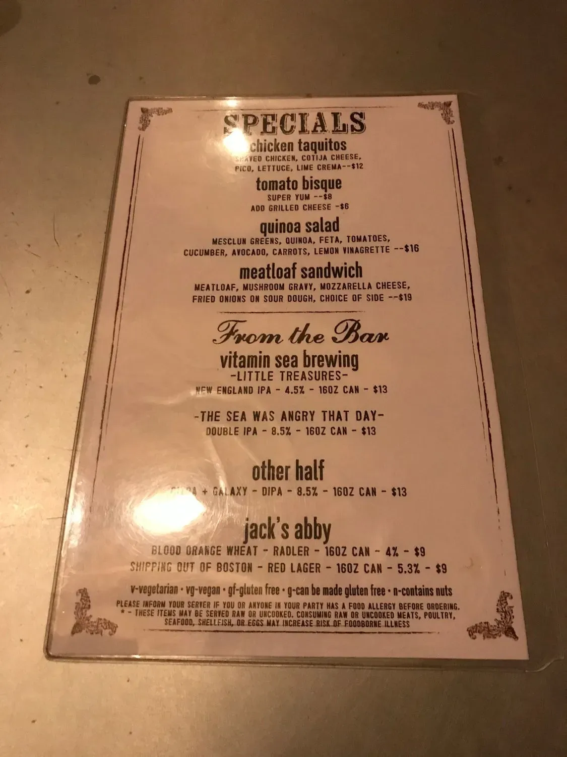 Menu 3