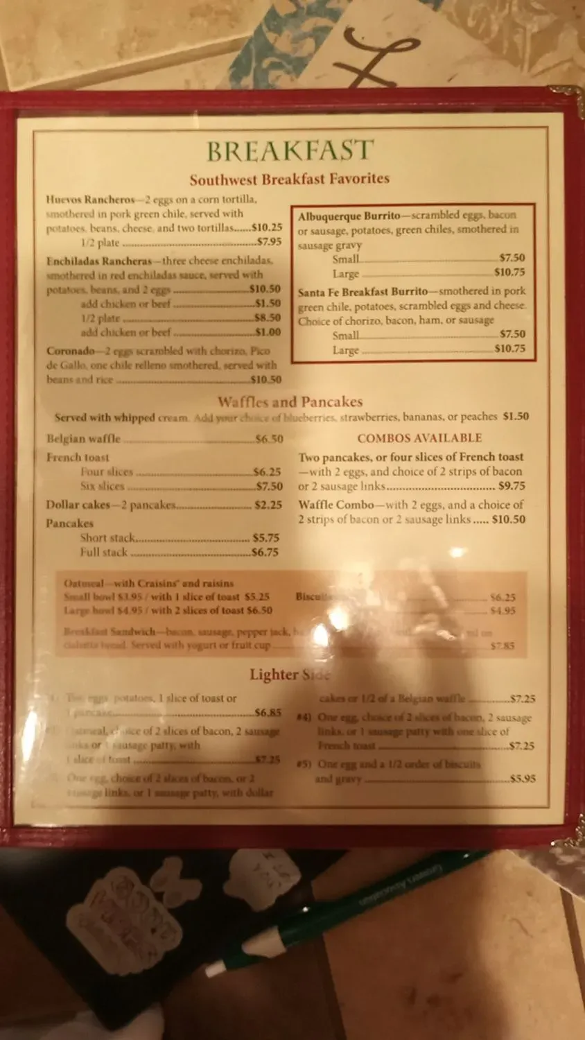 Menu 3