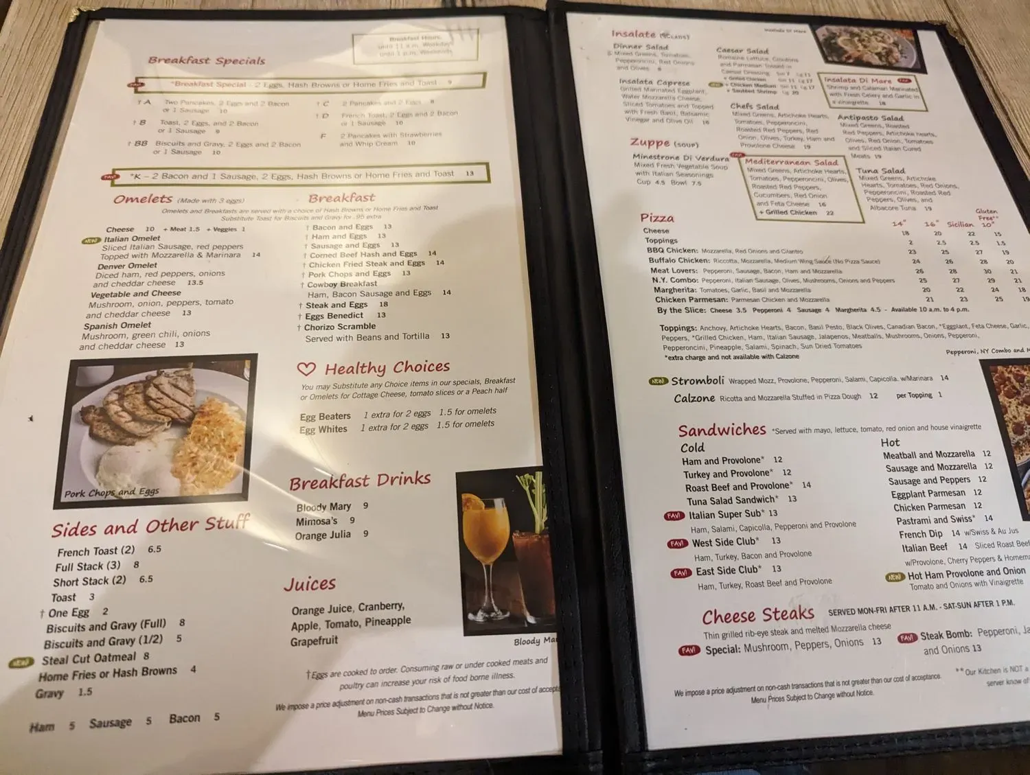 Menu 4