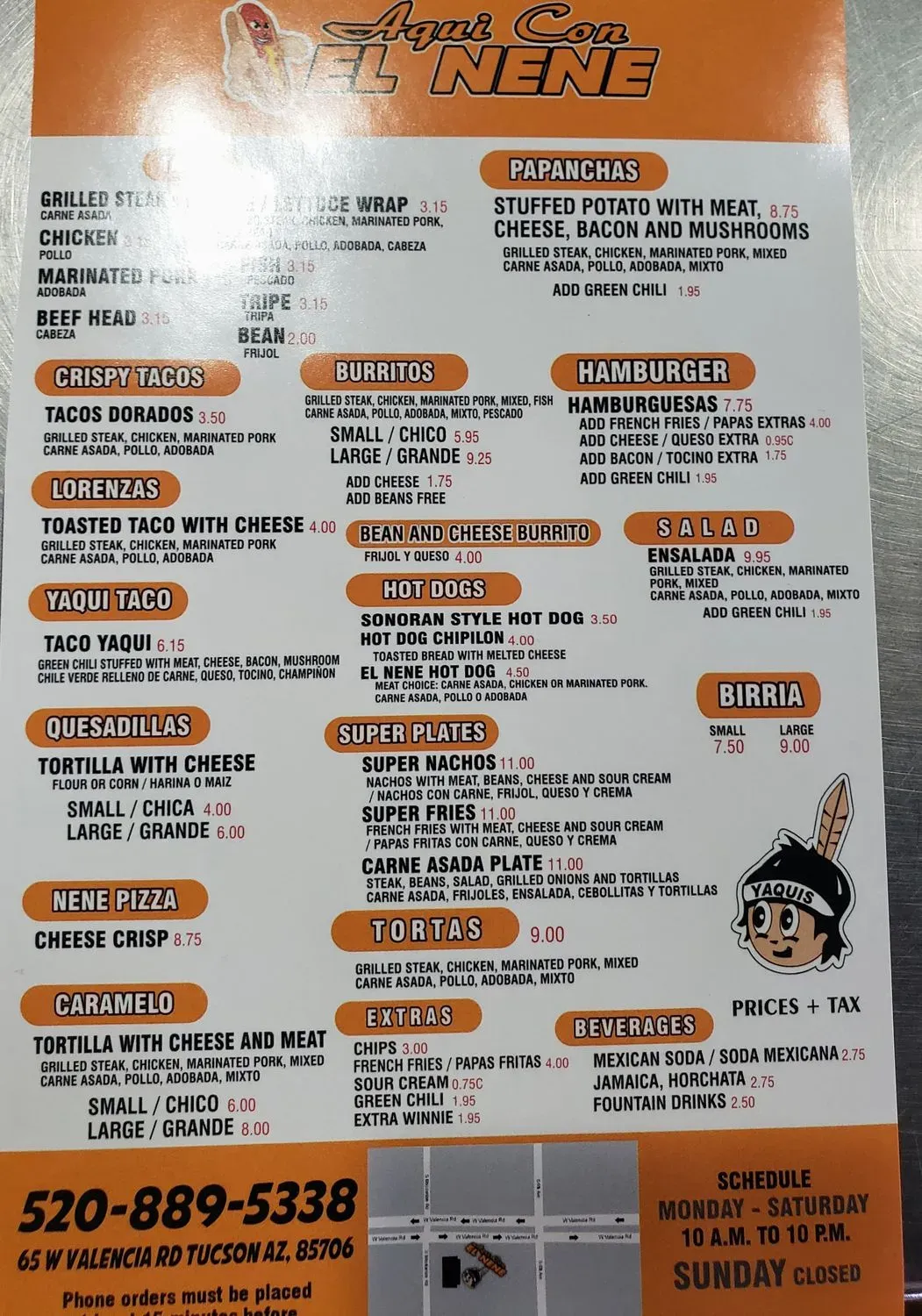 Menu 4