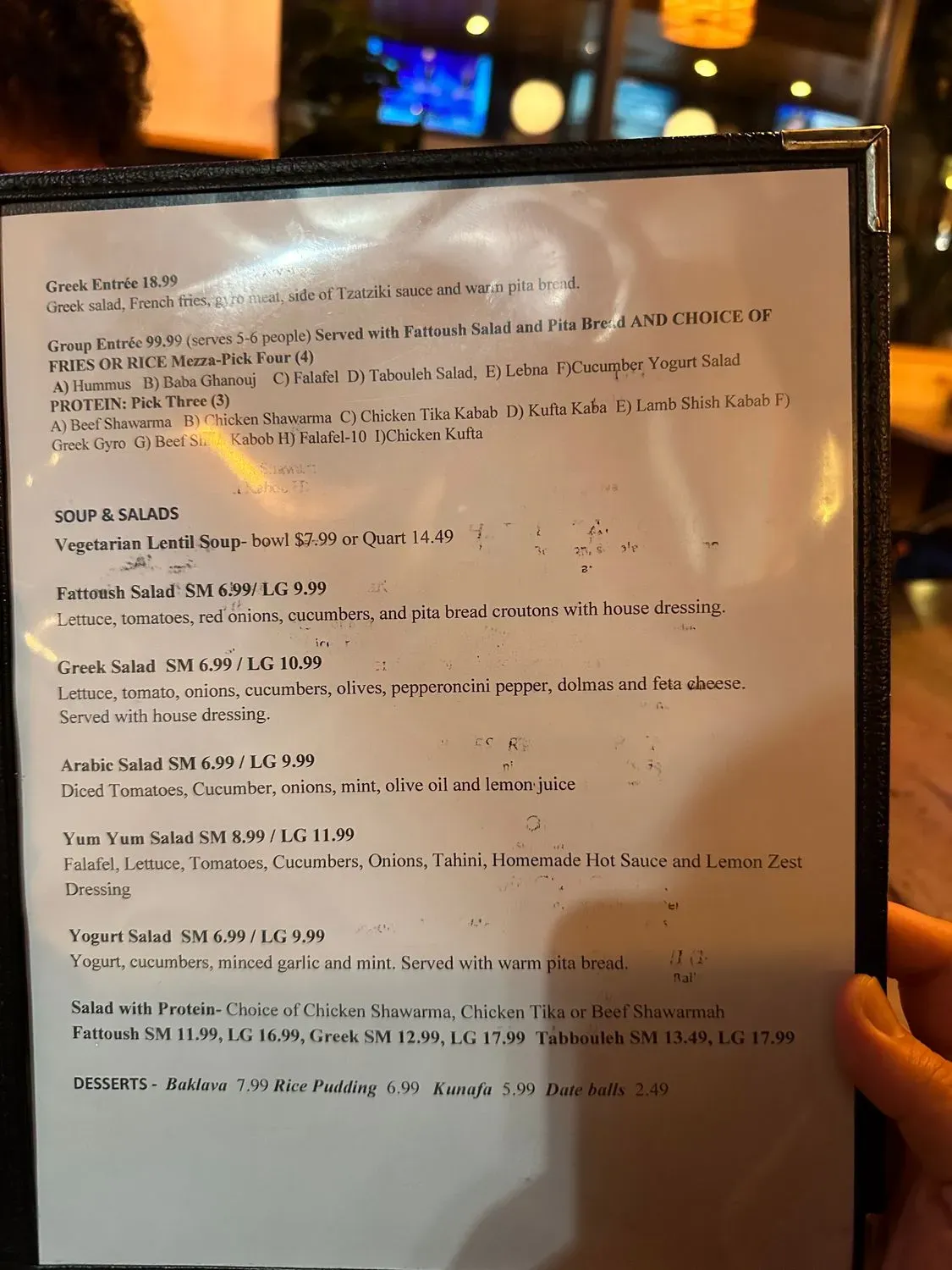 Menu 4