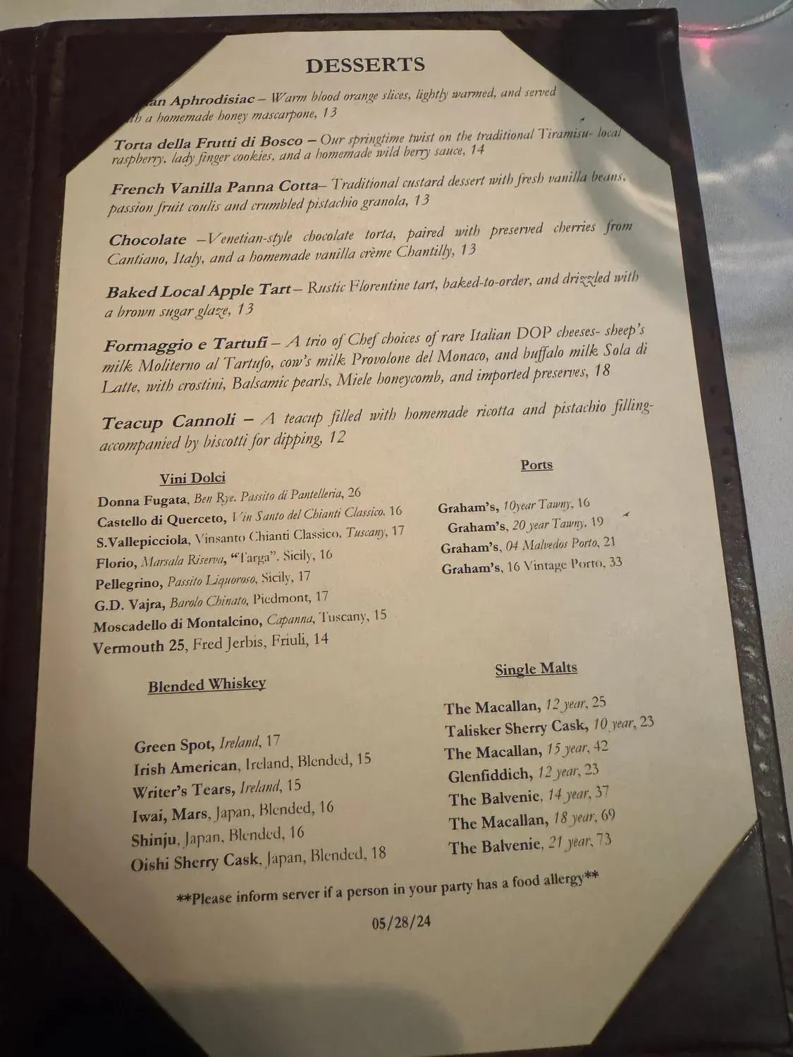 Menu 6