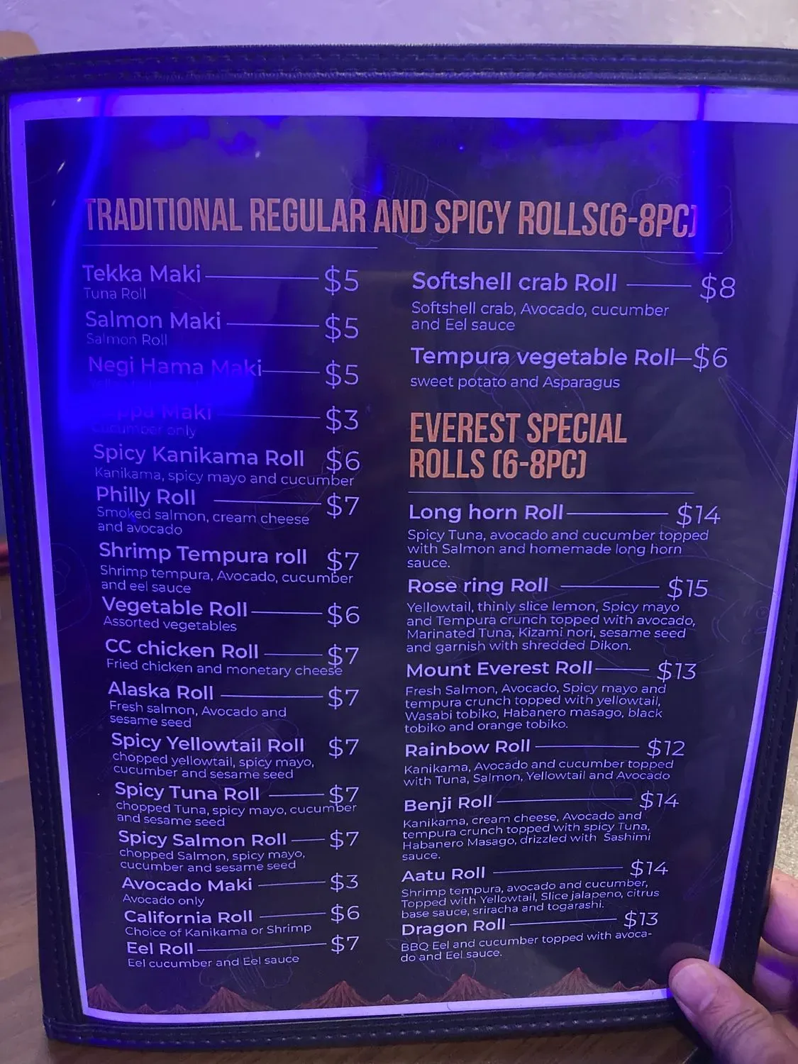 Menu 4