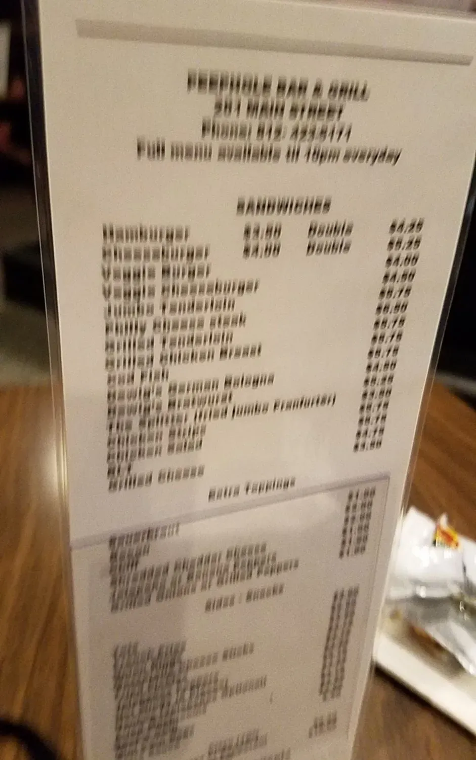 Menu 4