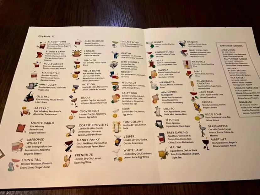 Lazy Bird Menu - Updated November 2025