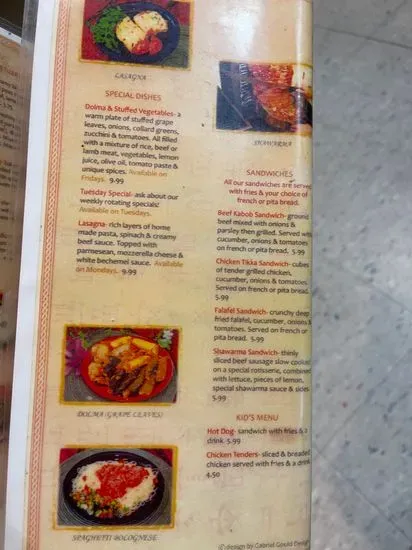 Menu 4