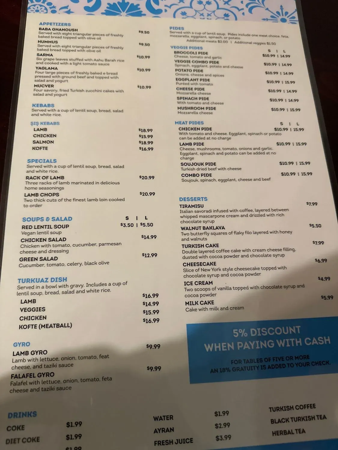 Menu 3