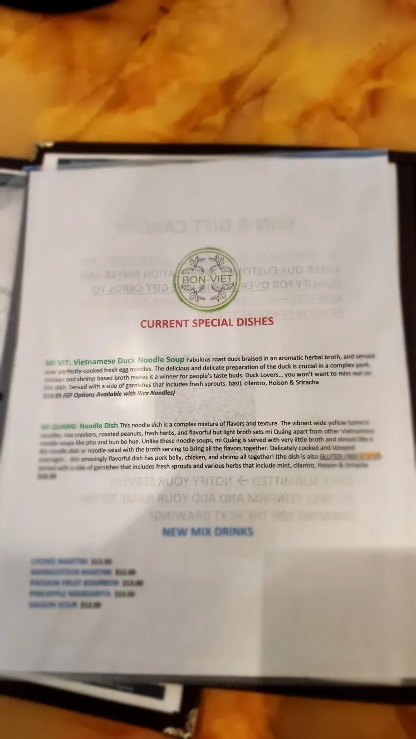 Menu 6