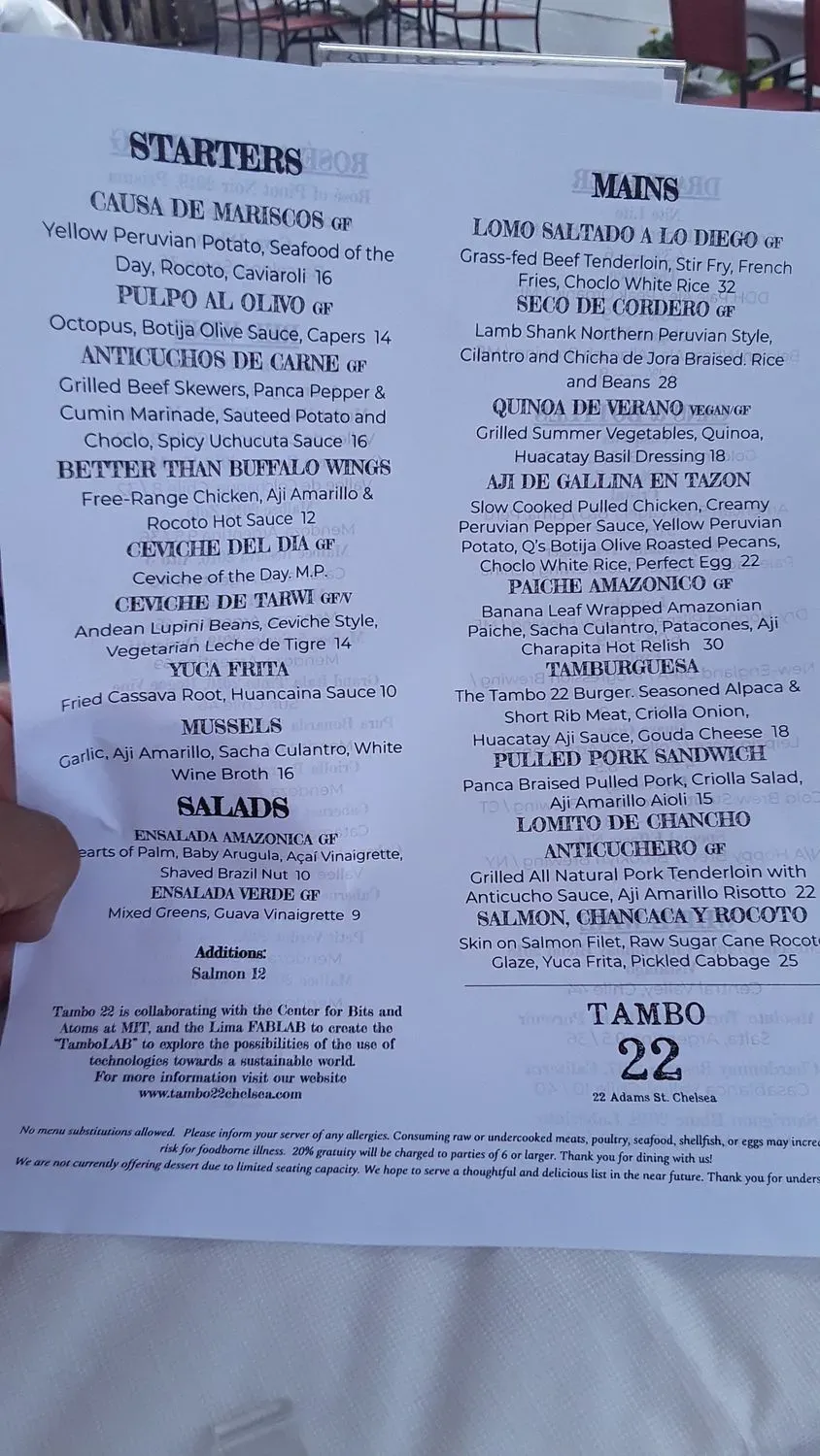 Menu 6