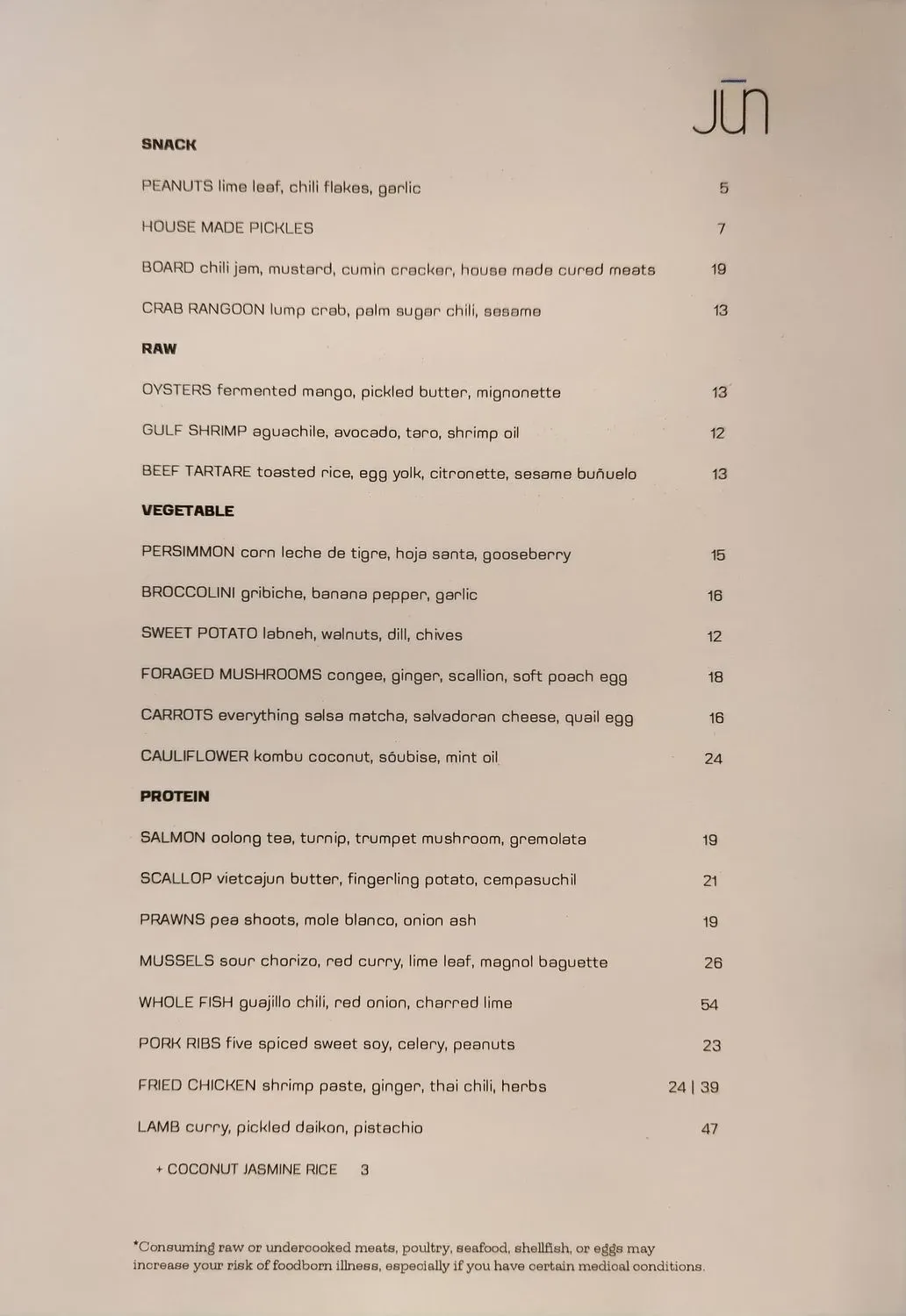 Menu 6