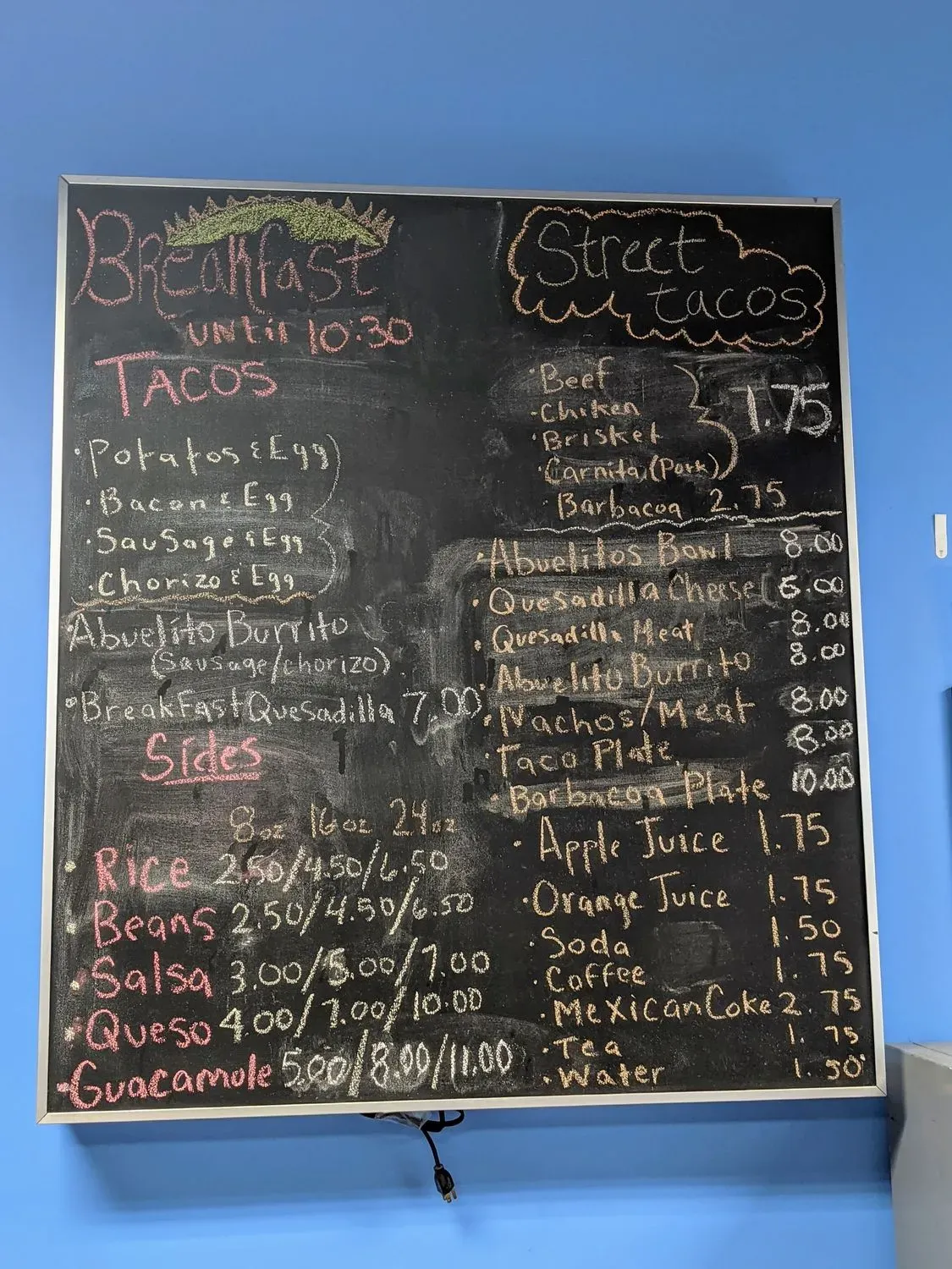 Menu 6