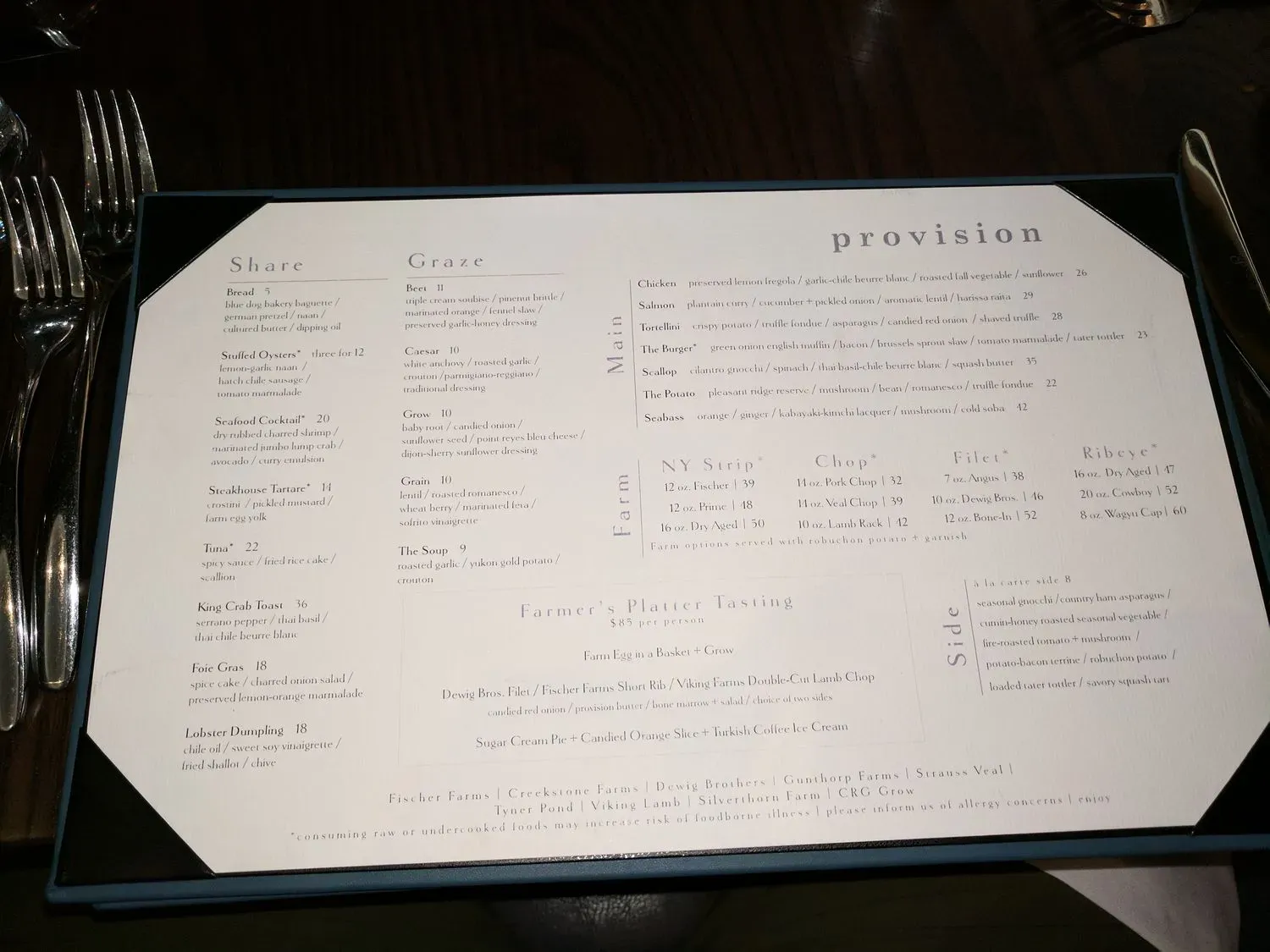 Menu 4