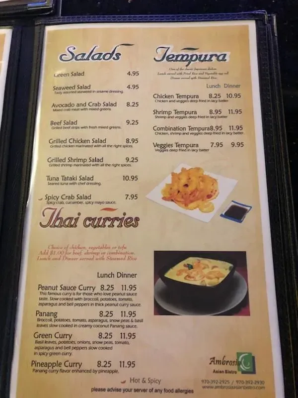 Menu 6