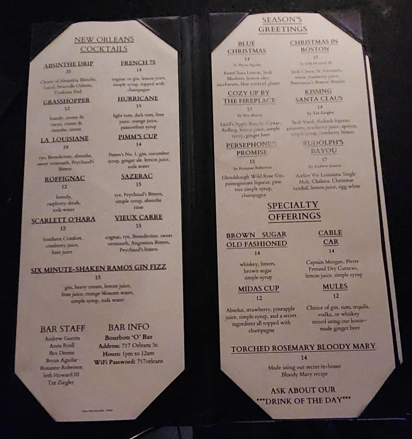 Menu 4