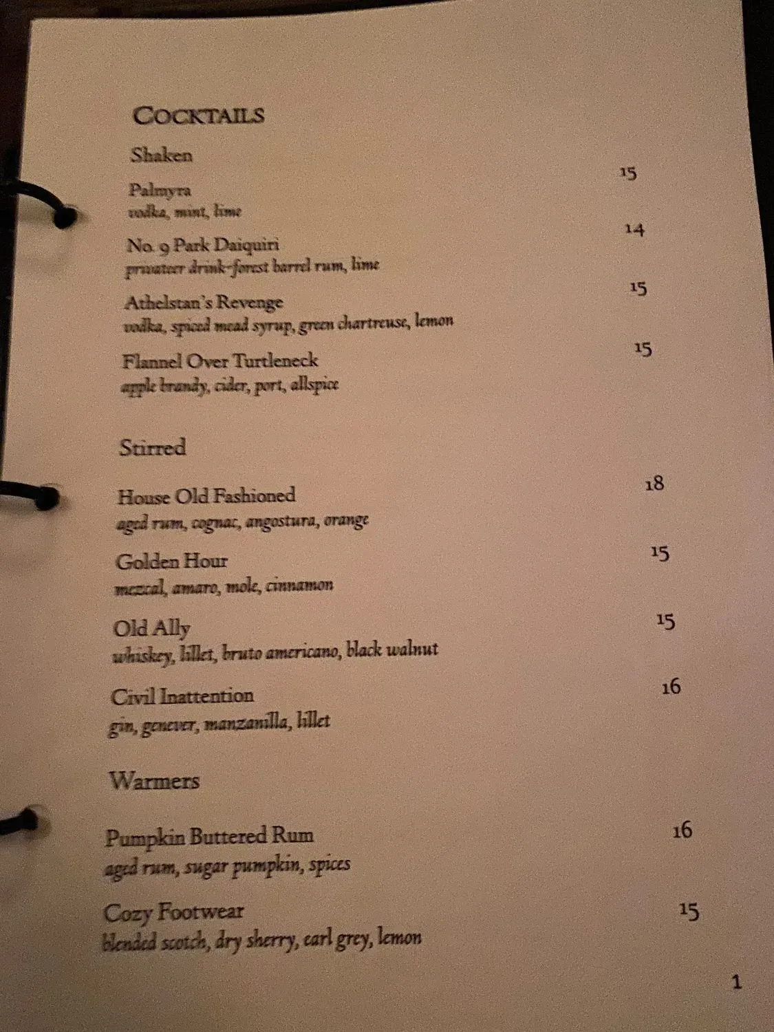 Menu 3