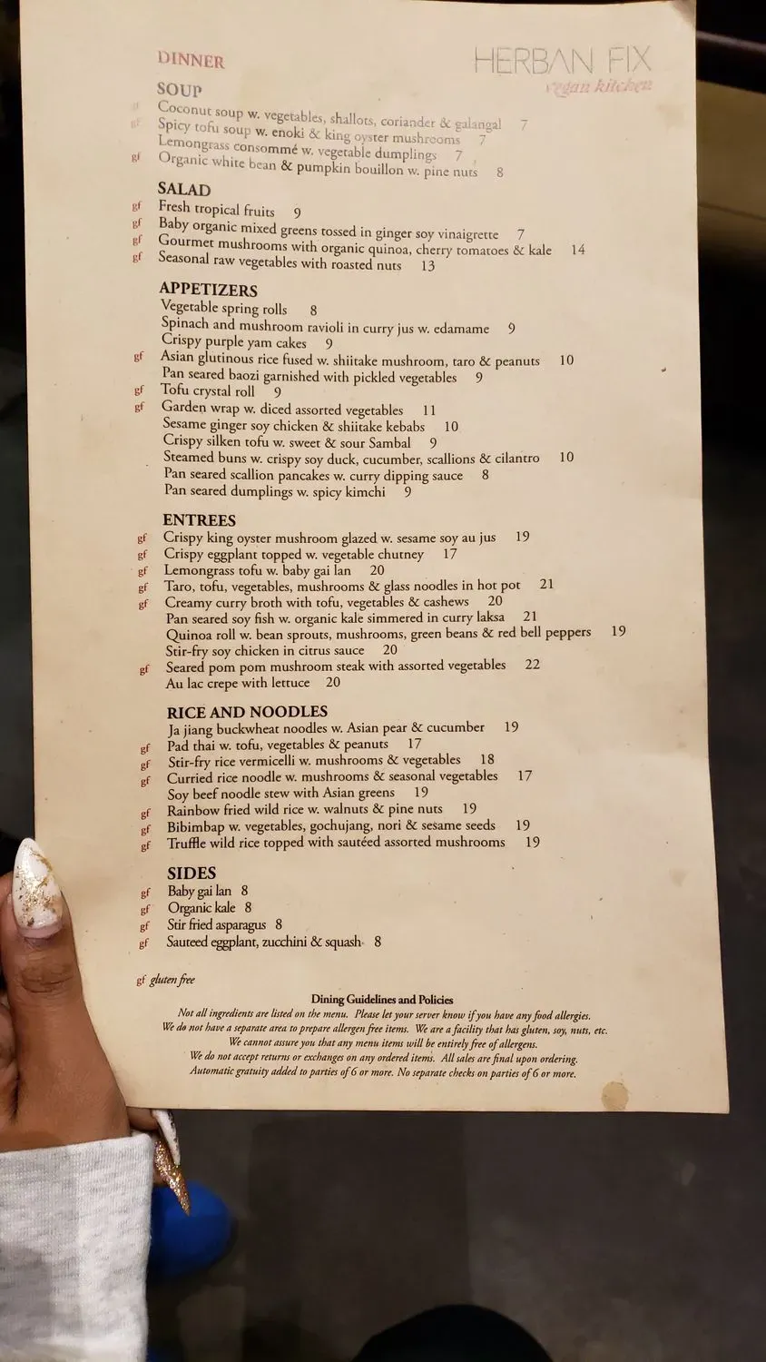 Menu 6