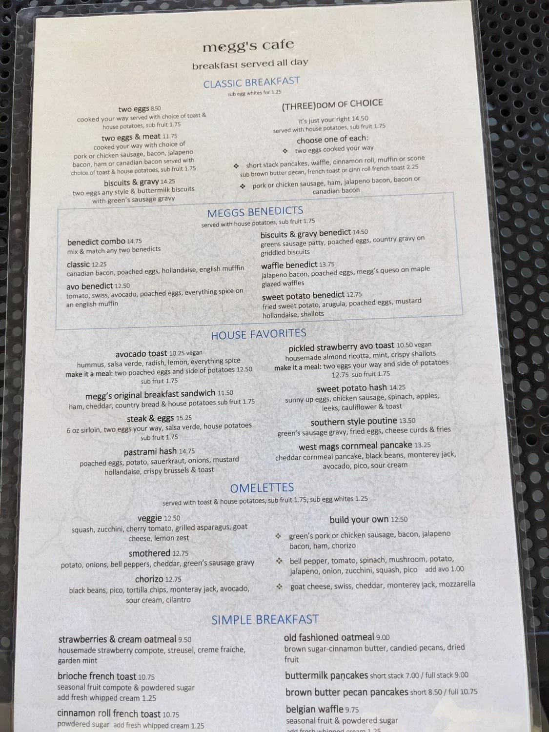 Menu 3