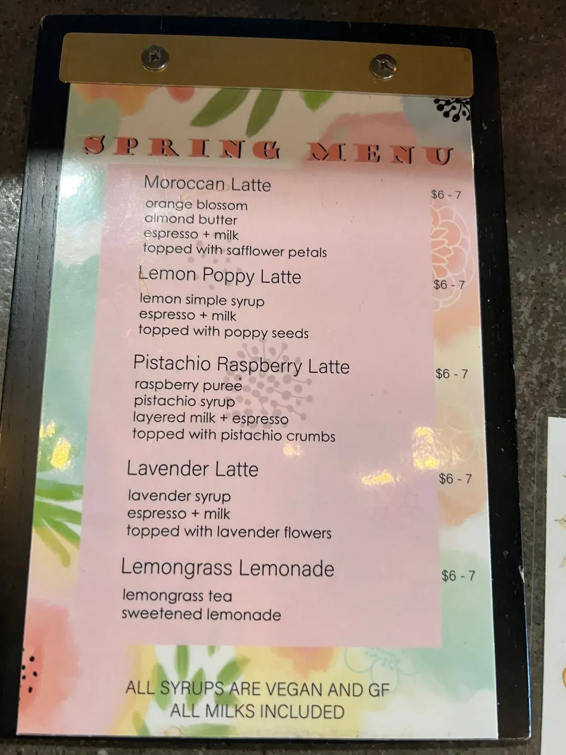 Menu 6