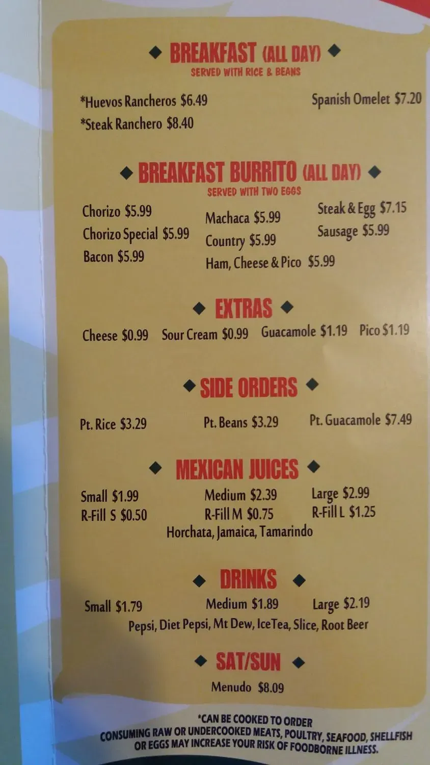 Menu 6