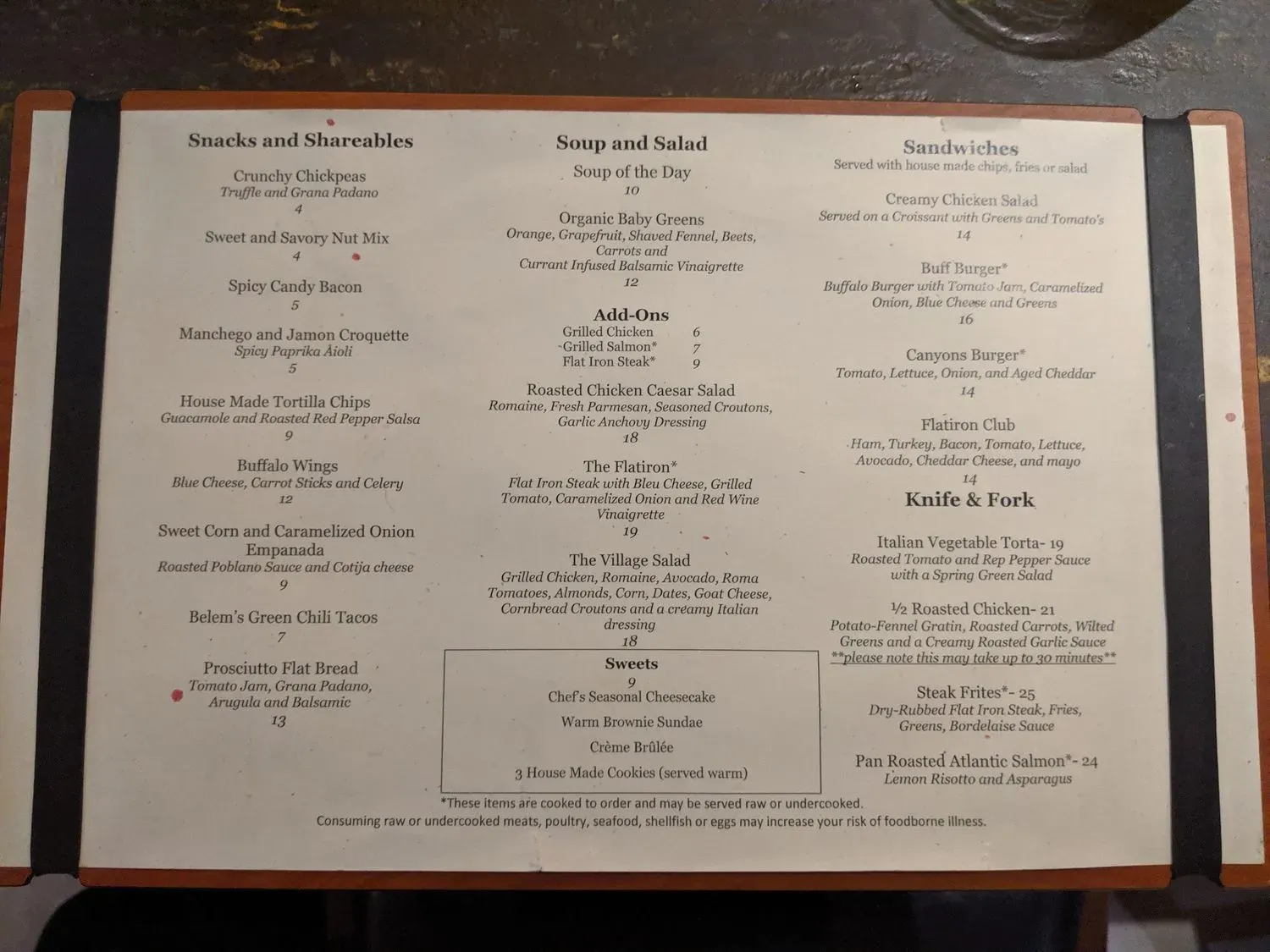 Menu 6