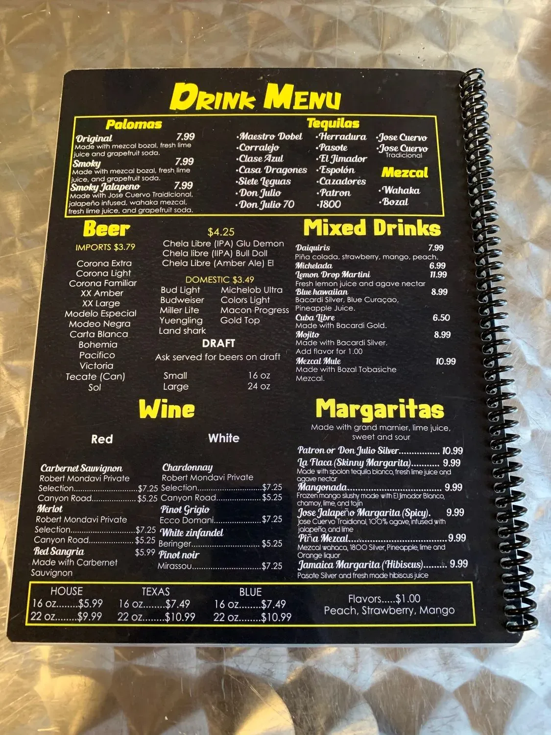 Menu 3