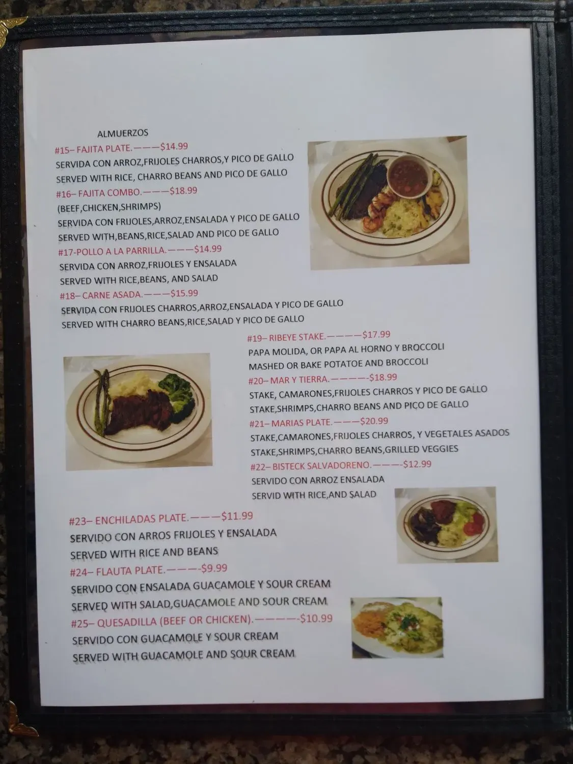 Menu 6