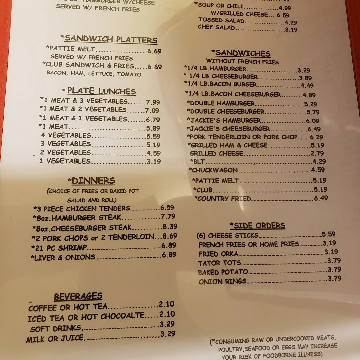 Menu 3