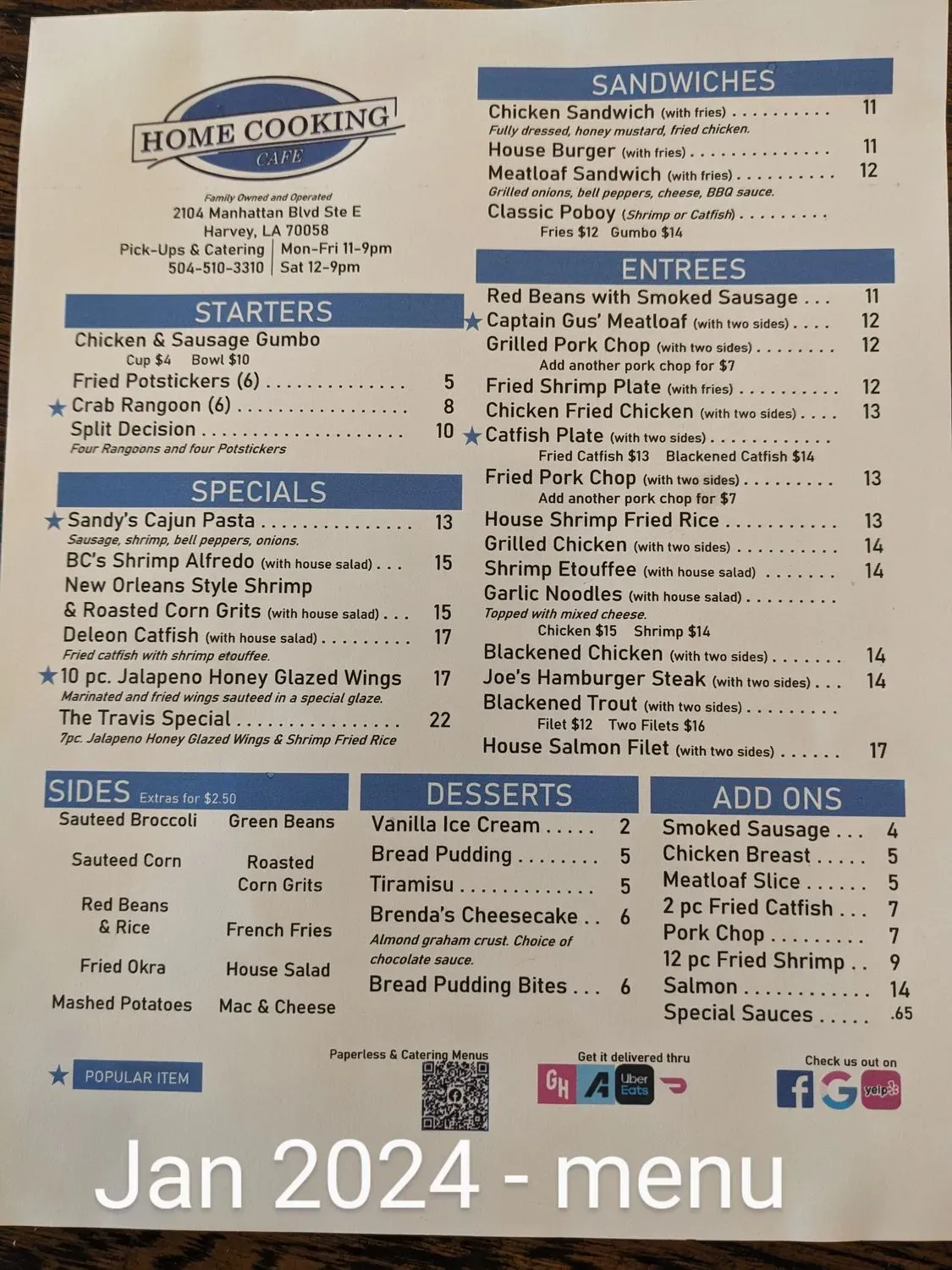 Menu 4