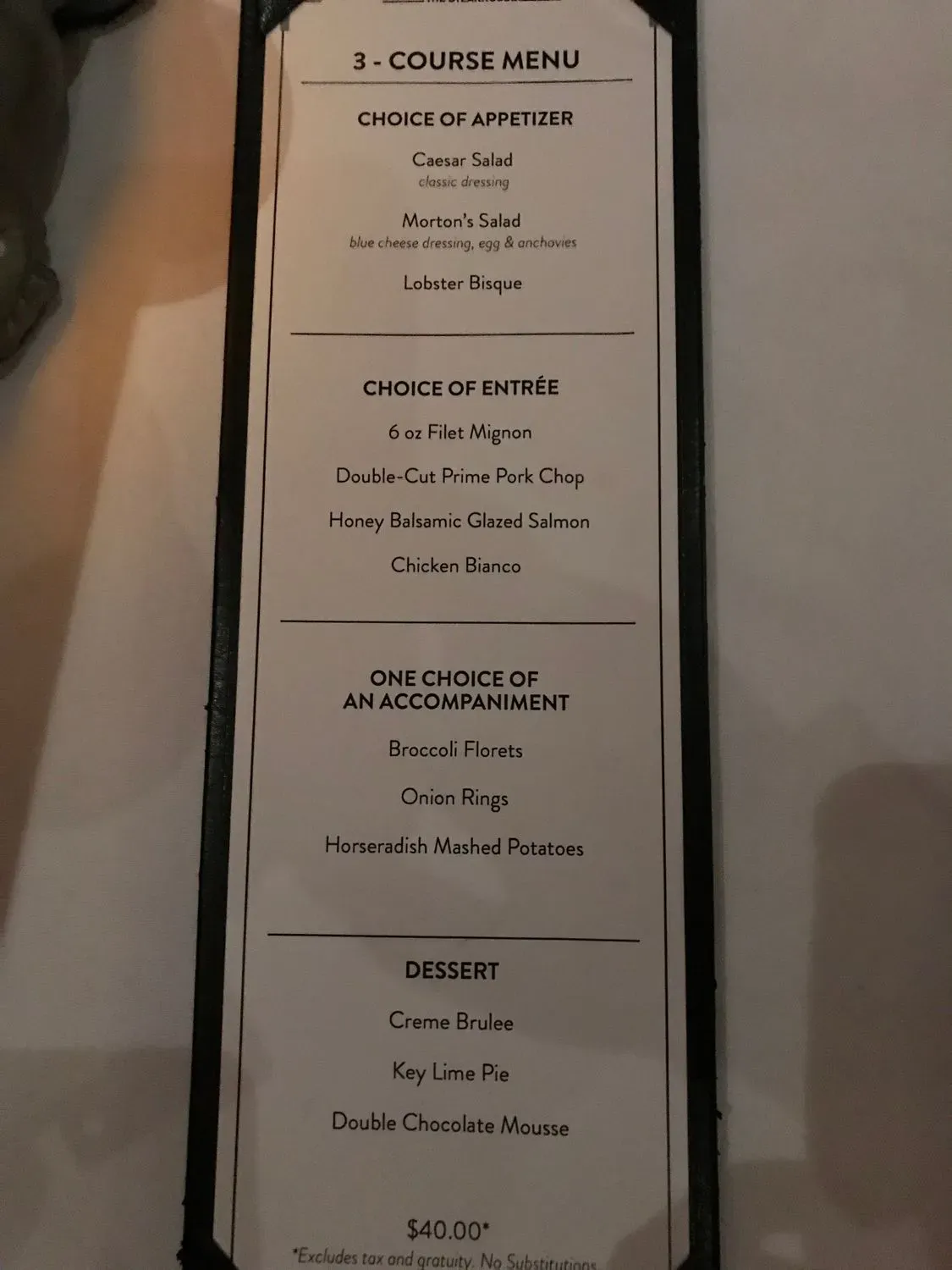 Menu 6