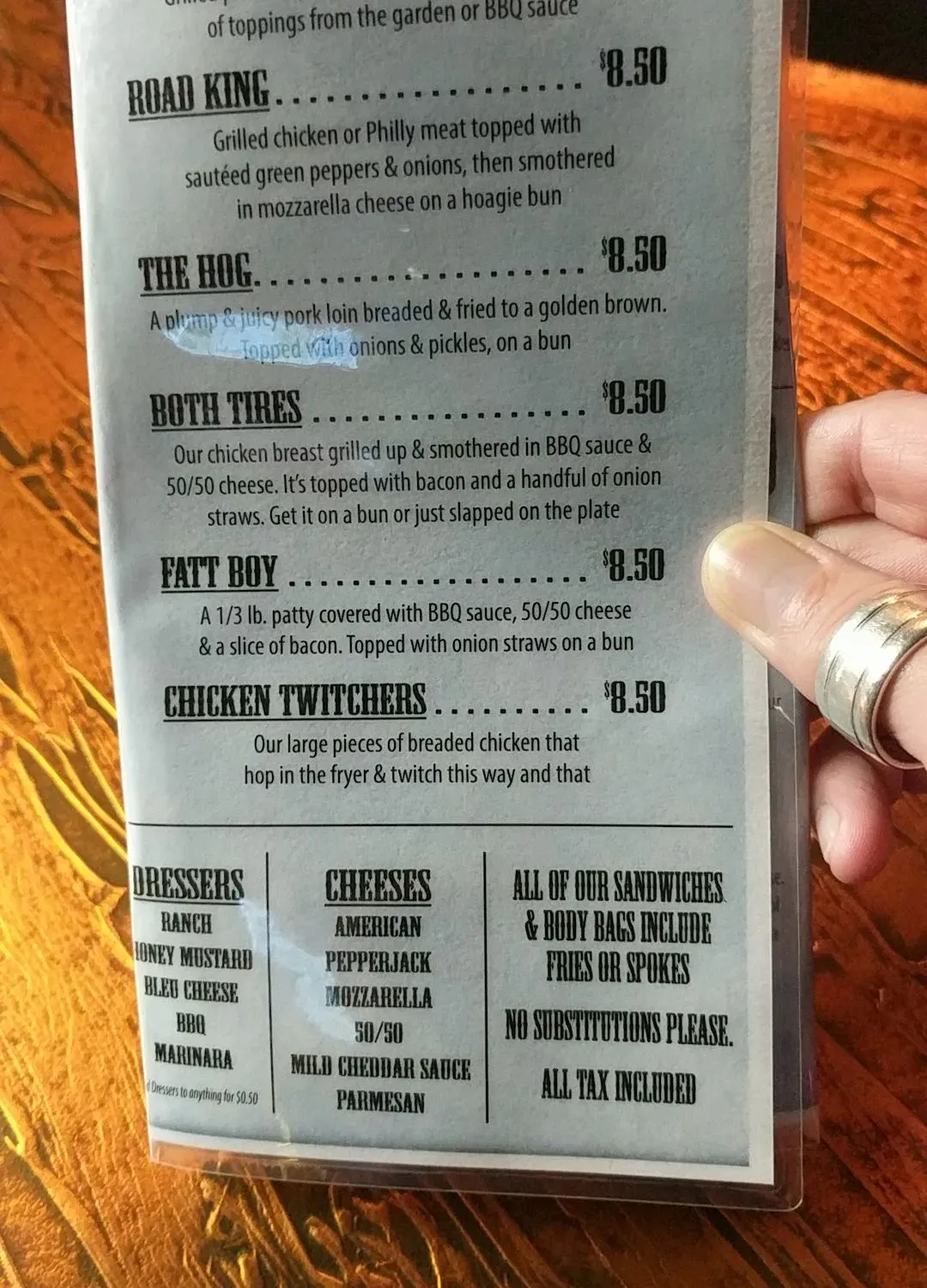 Menu 3