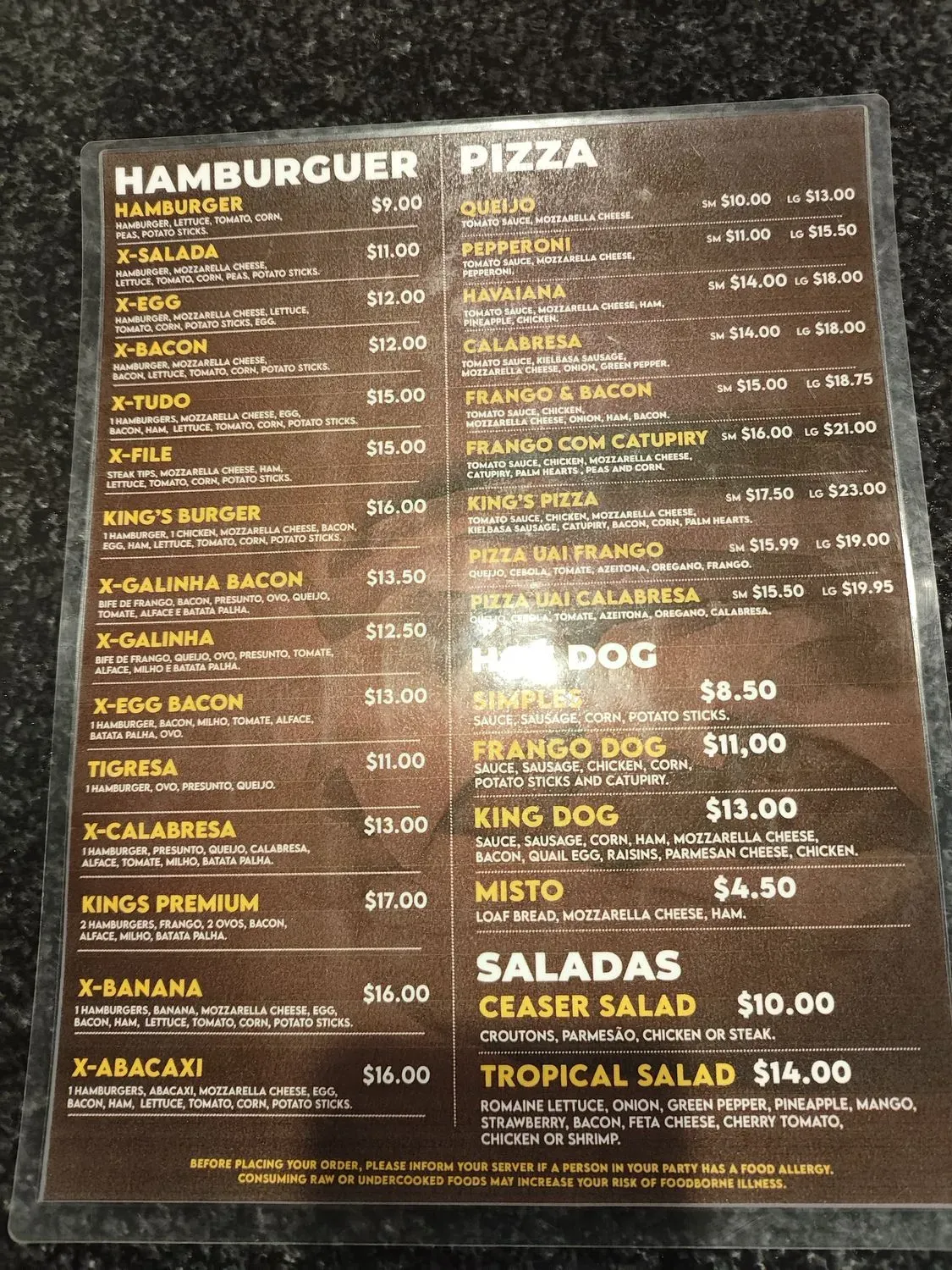 Menu 3