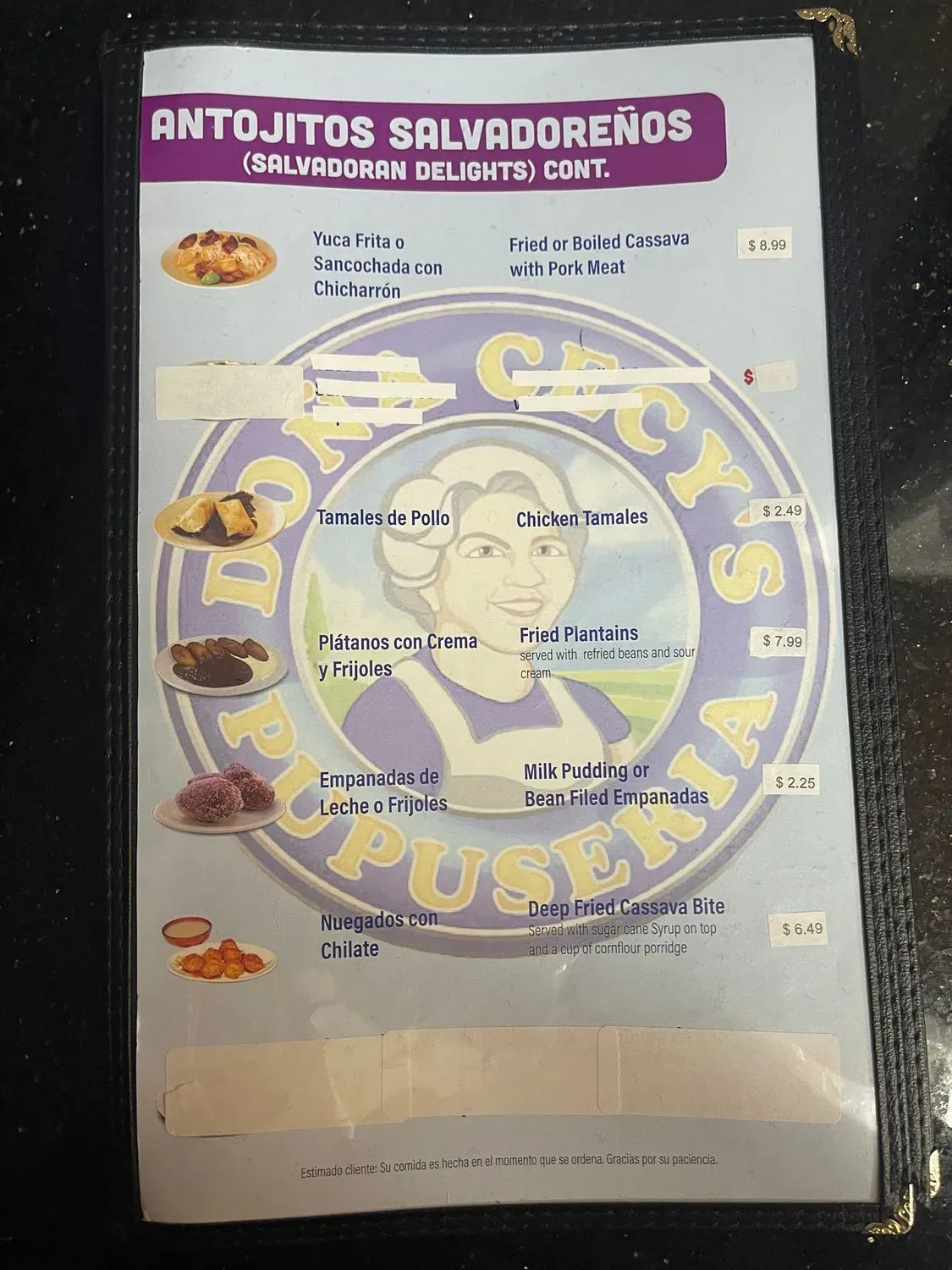 Menu 4