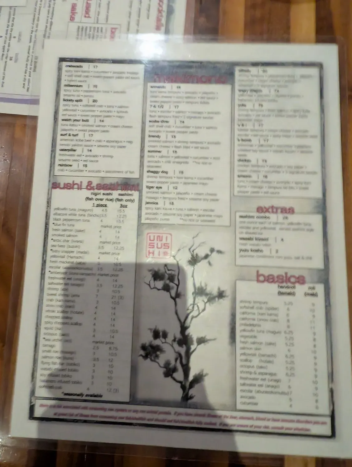 Menu 6