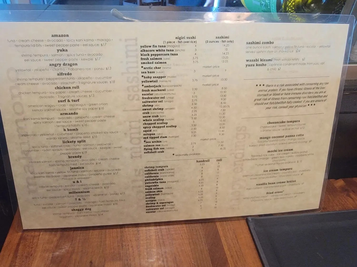 Menu 3