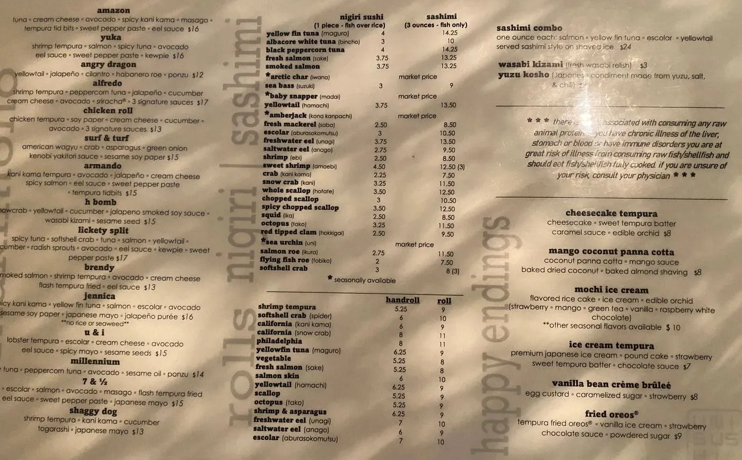 Menu 4