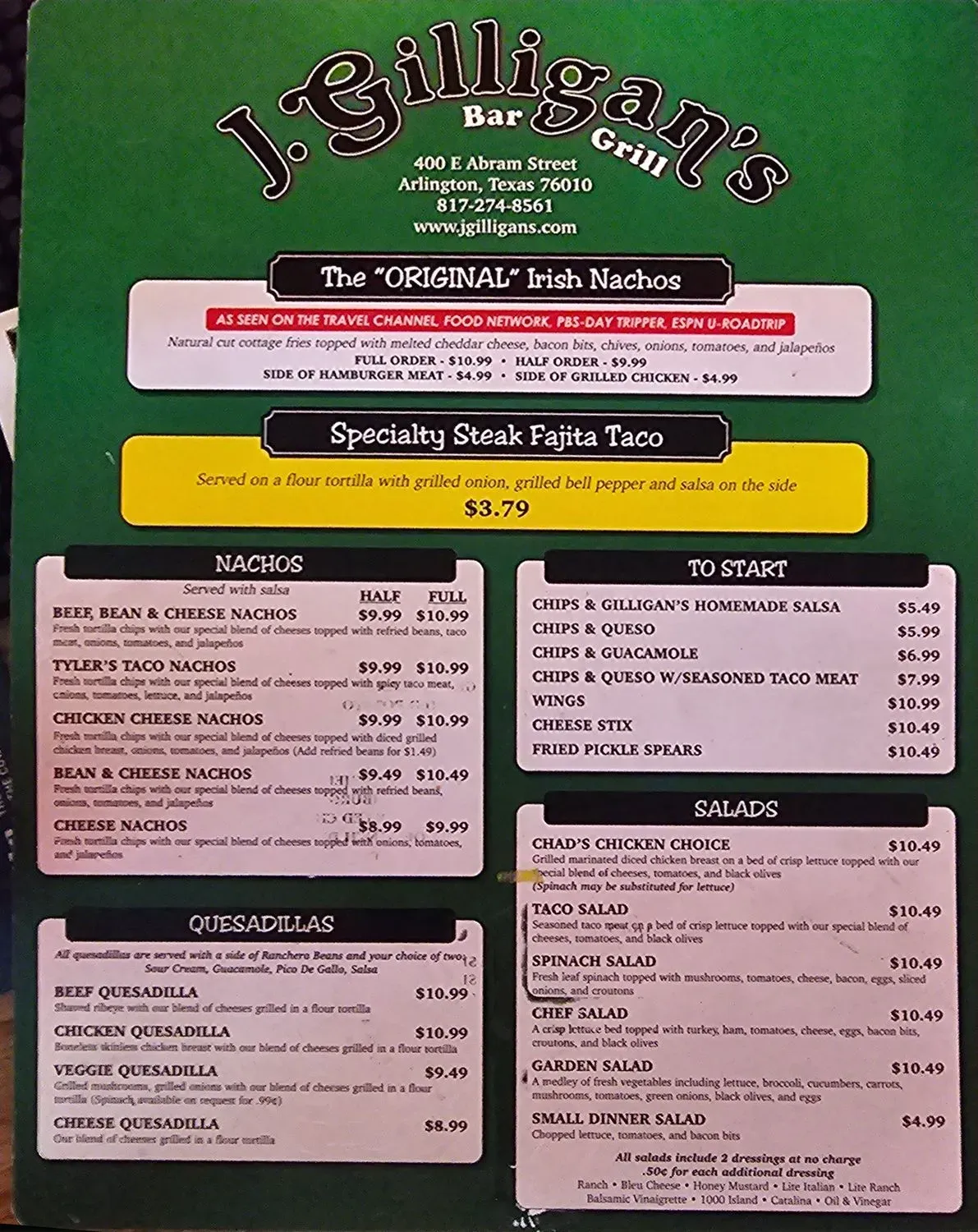 Menu 3