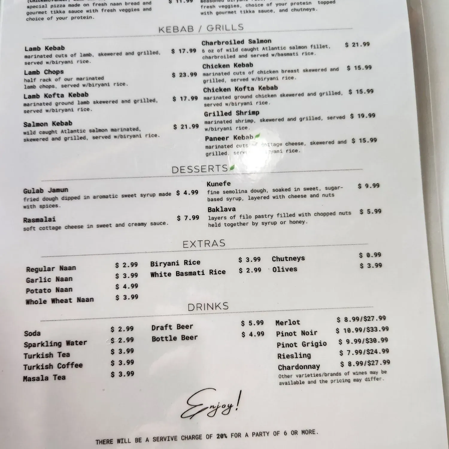 Menu 3