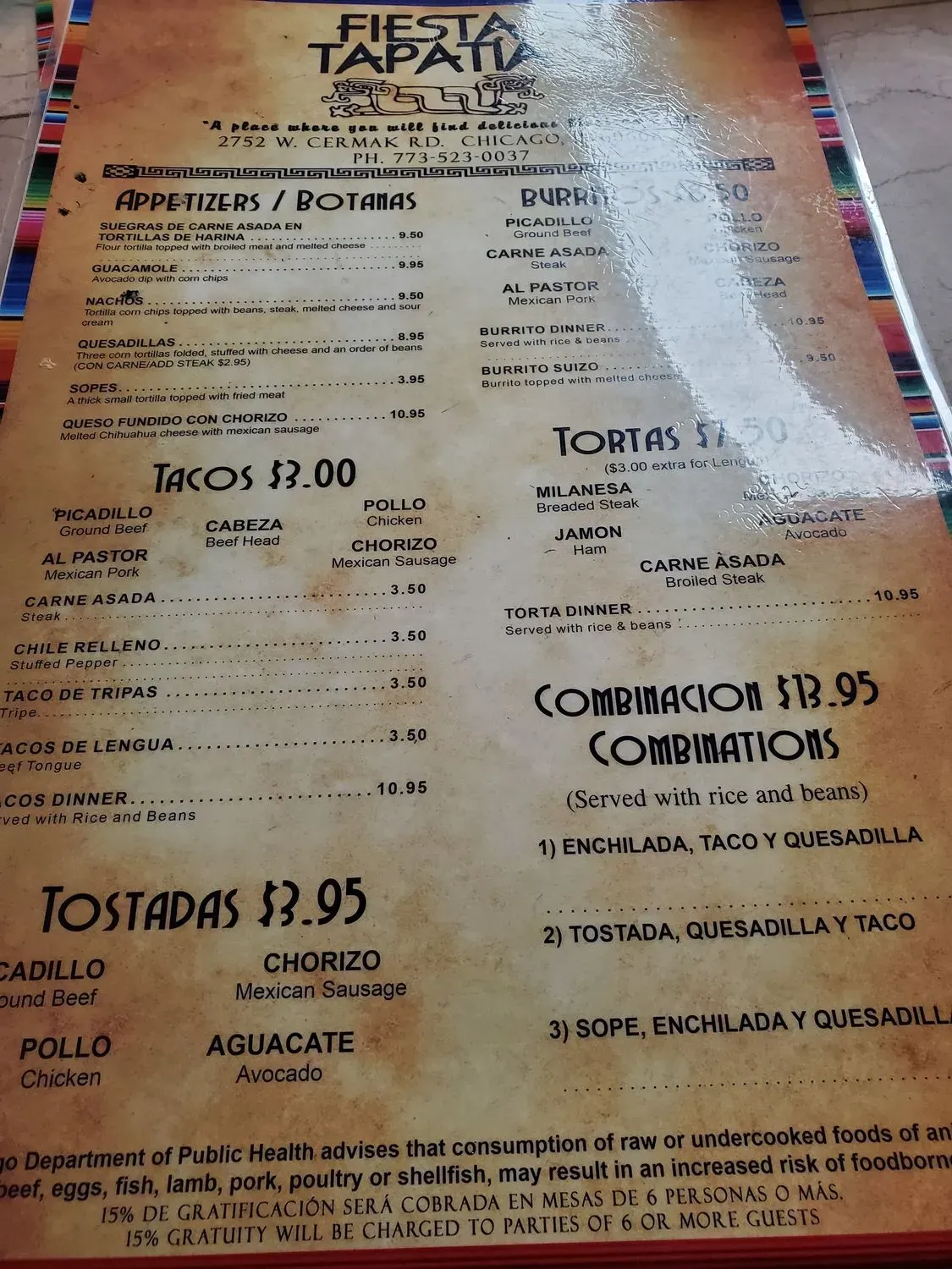 Menu 3